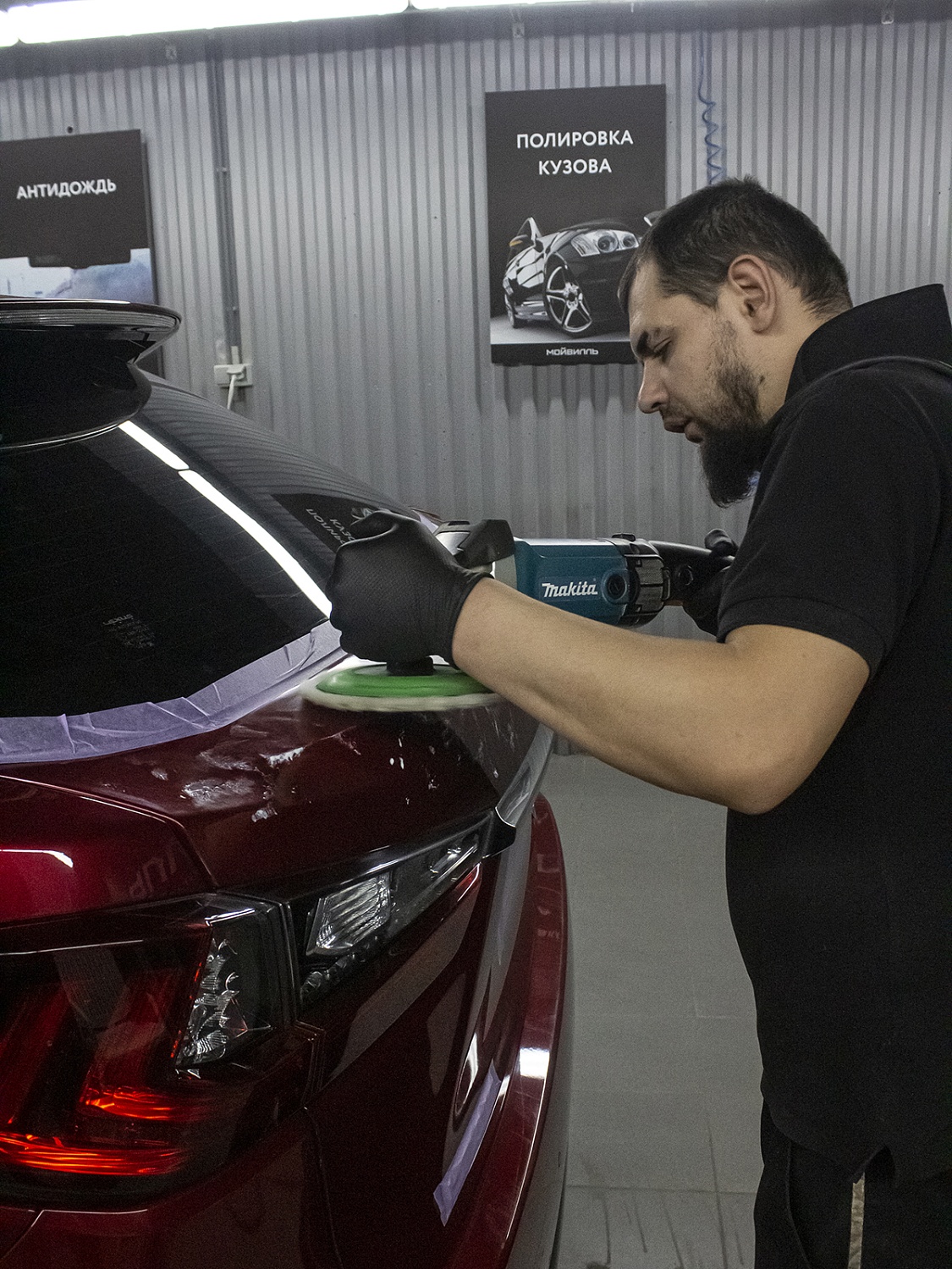 Lexus RX 350 red